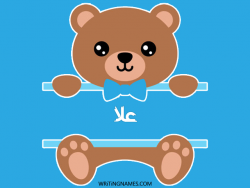 إسم علا مكتوب على صور دبدوب بالعربي